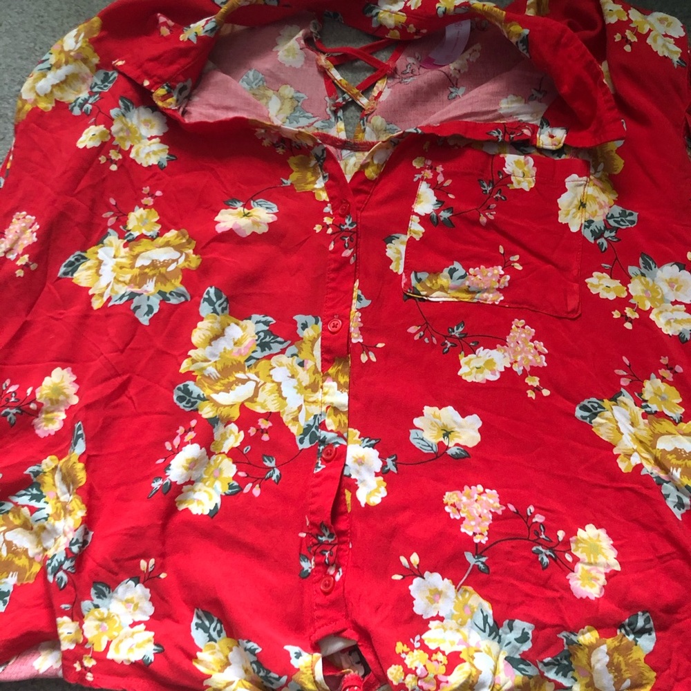 Womens flower top